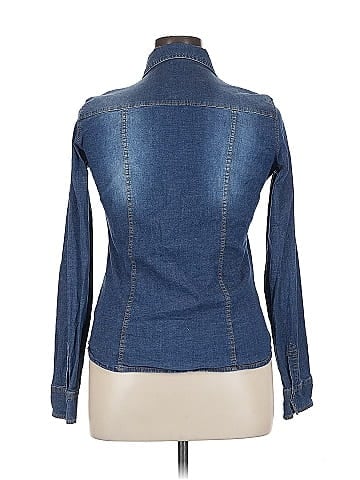 Guess Long Sleeve Button-Down Shirt (view 2)
