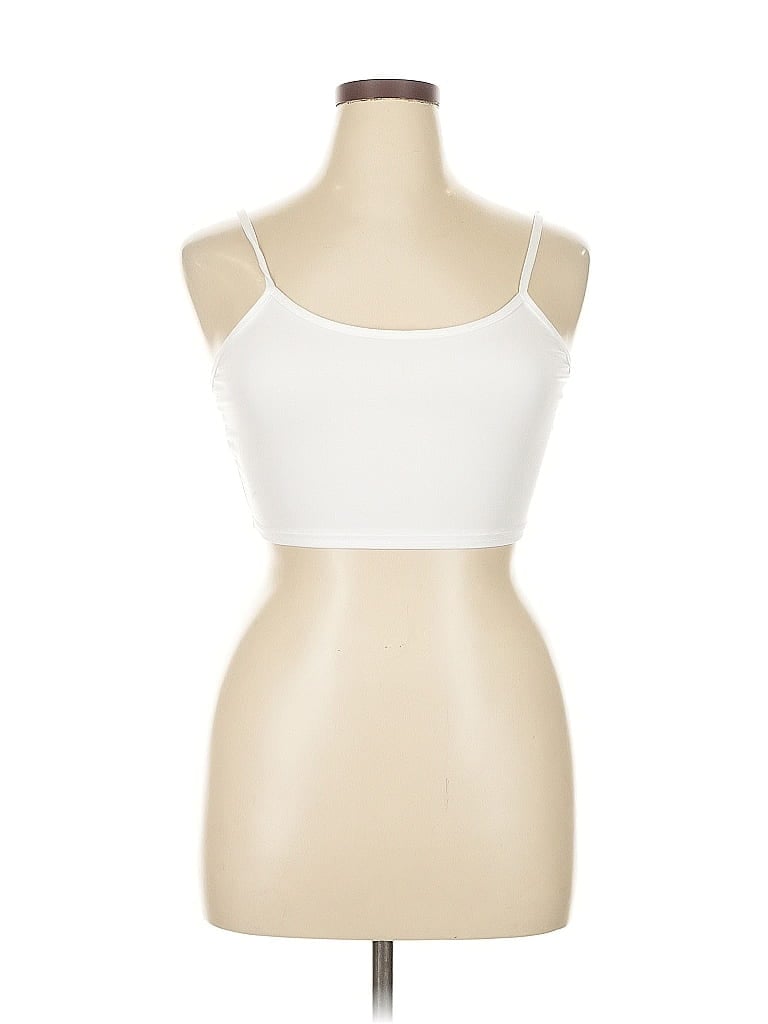 Click to view more detailed imagery on our partner's website Pre-owned Unbranded Tube Top White Strapless Neckline Tops