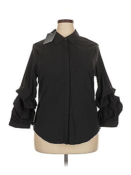 Pomander Place 3/4 Sleeve Button Down Shirt