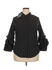 Pomander Place 3/4 Sleeve Button Down Shirt