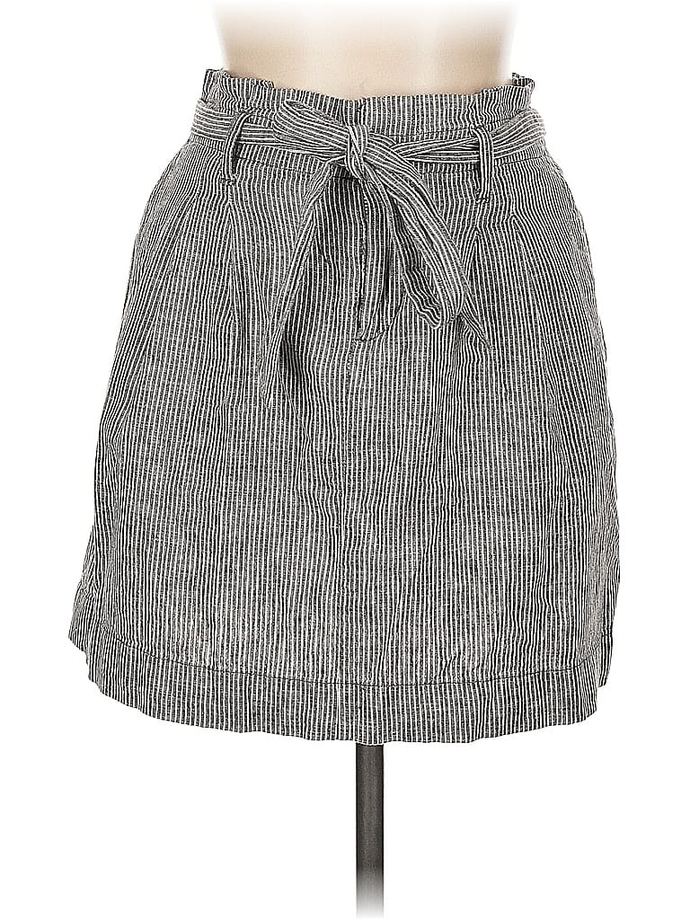 Pre-owned Ann Taylor Loft Casual Skirt In Gray