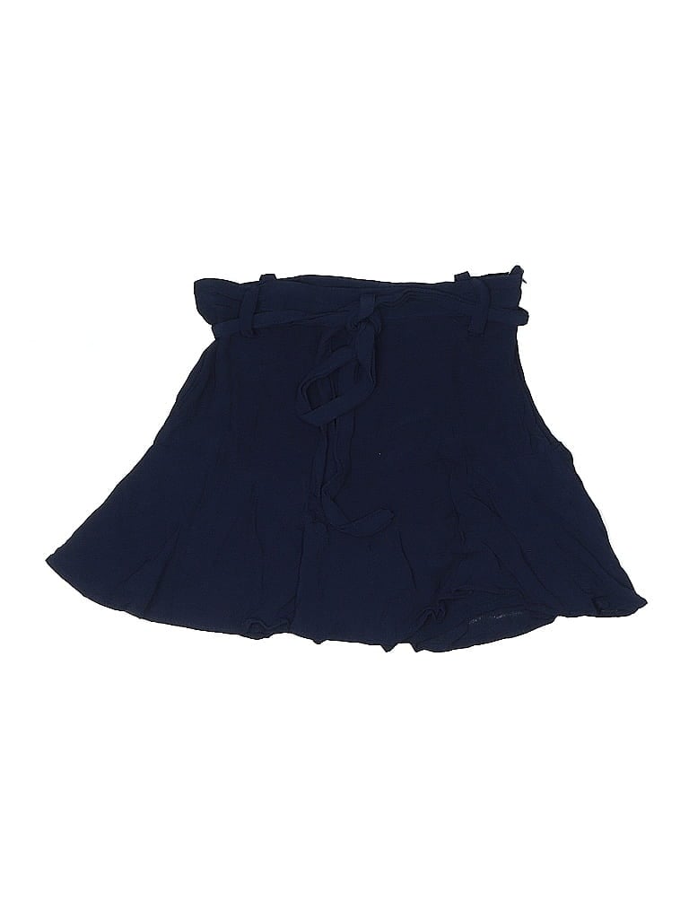 Pre-owned Zara Basic Formal Skirt In Blue