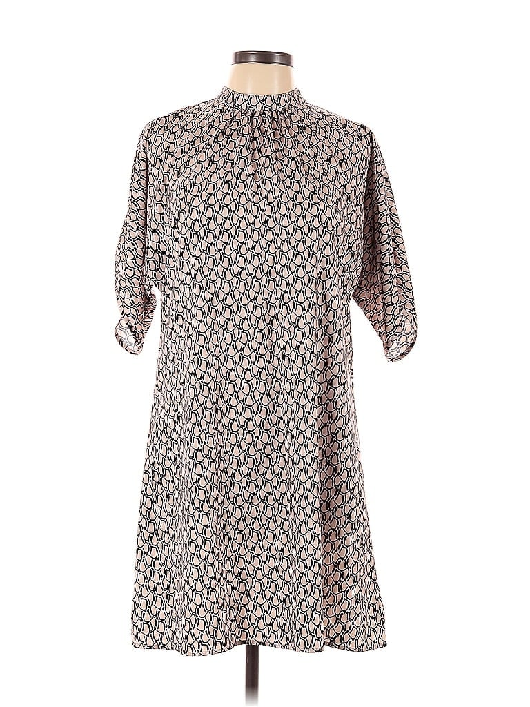 Pre-owned Made With Love Casual Dress In Brown