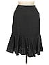 Moda International 100% Rayon Solid Black Formal Skirt Size 6 - photo 1