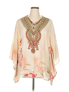 Belle By Kim Gravel 3/4 Sleeve Blouse