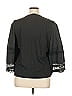 Gracia Black 3/4 Sleeve Top Size 1X - photo 2