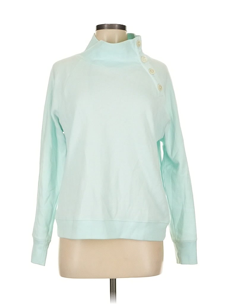 Pre-owned J.crew Factory Store Sweatshirt In Blue