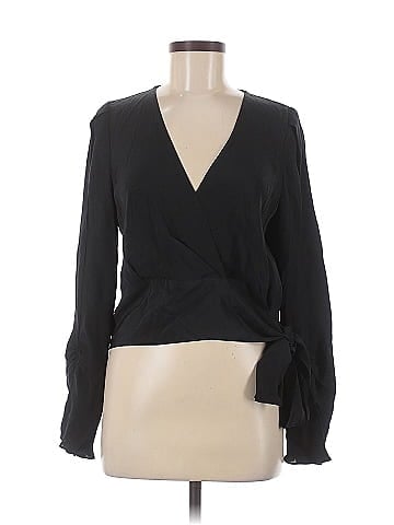 3.1 Phillip Lim Long Sleeve Silk Top (view 1)