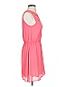 Collective Concepts 100% Polyester Solid Pink Casual Dress Size S - photo 3