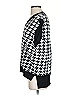 Zaful Houndstooth Black Sweater Vest Size 4 - photo 4