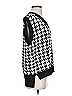 Zaful Houndstooth Black Sweater Vest Size 4 - photo 3