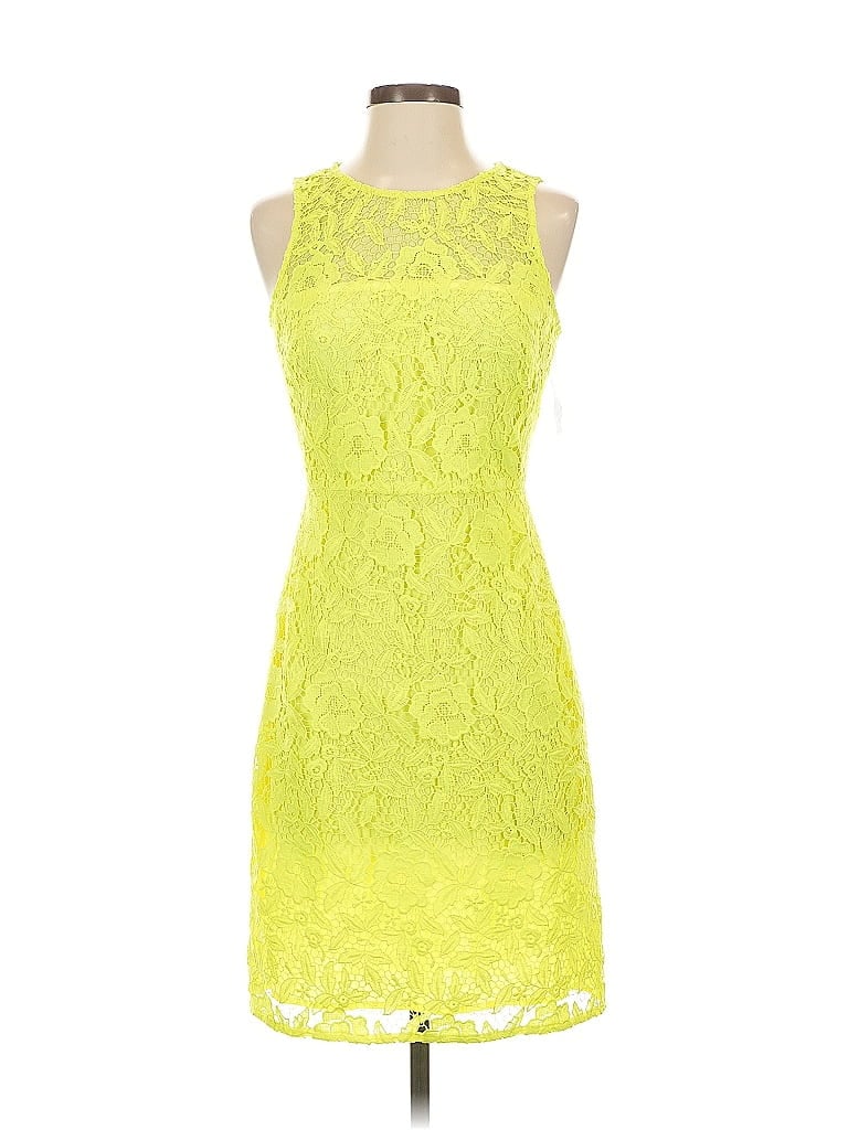 J.crew Collection Cocktail Dress In Yellow