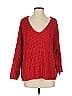 Tularosa 100% Acrylic Red Pullover Sweater Size XS - photo 1