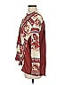 Tiny 100% Rayon Burgundy Long Sleeve Blouse Size M - photo 4