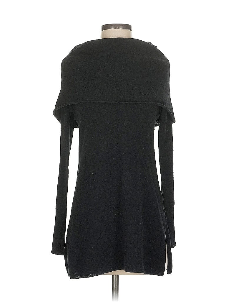 Saks Fifth Avenue 100% Cashmere Black Cashmere Pullover Sweater Size S - photo 1