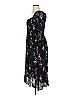 Reformation 100% Viscose Floral Black Casual Dress Size 1X - photo 4