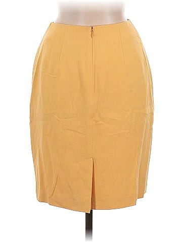 Linda Allard Ellen Tracy Silk Skirt (view 2)