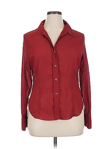 New York & Company Long Sleeve Blouse (view 1)