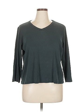 Lands' End 3/4 Sleeve T-Shirt (view 1)