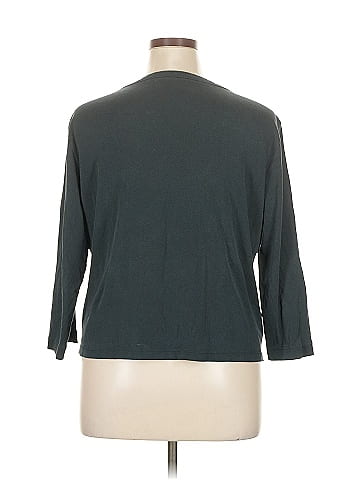 Lands' End 3/4 Sleeve T-Shirt (view 2)