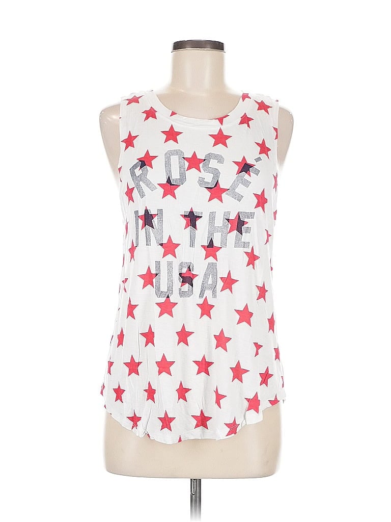 GRAYSON THREADS Pre-owned Tank Top White Strapless Neckline Tops