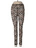 Zyia Active Animal Print Brown Leggings Size 4 - photo 1