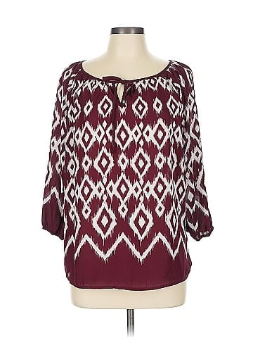 Jolt 3/4 Sleeve Blouse (view 1)