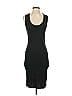 James Perse 100% Cotton Solid Black Cocktail Dress Size Sm (1) - photo 1