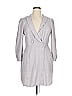 WAYF Chevron-herringbone Gray Casual Dress Size XL - photo 1