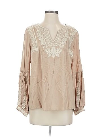 Solitaire Long Sleeve Blouse (view 1)