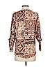 Chico's 100% Polyester Brown 3/4 Sleeve Blouse Size Sm (0) - photo 2