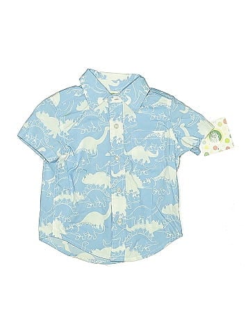 Little Me Short Sleeve Button-Down Shirt (view 1)