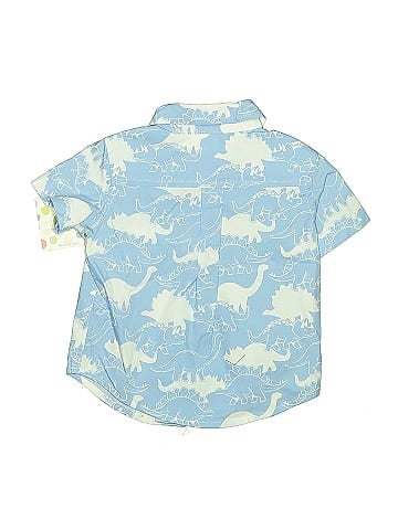 Little Me Short Sleeve Button-Down Shirt (view 2)