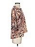 Chico's 100% Polyester Brown 3/4 Sleeve Blouse Size Sm (0) - photo 4