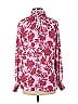 Veronica M. Pink Long Sleeve Blouse Size M - photo 2