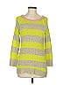 Cable & Gauge Color Block Yellow Pullover Sweater Size M - photo 1