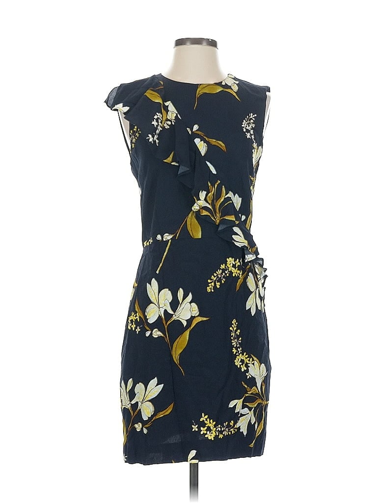 Pre-owned Mng Cocktail Dress In Blue