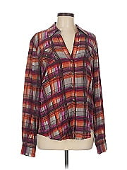 Worth Long Sleeve Silk Top