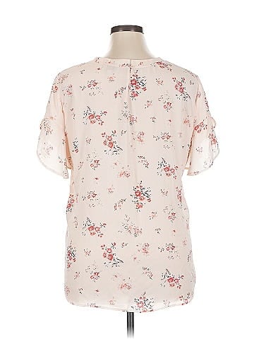 Ann Taylor LOFT Outlet Short Sleeve Blouse (view 2)