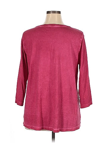 LOGO by Lori Goldstein 3/4 Sleeve T-Shirt (view 2)
