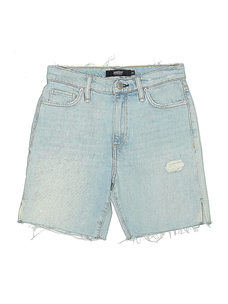 Pre-owned Hudson Denim Shorts In Blue