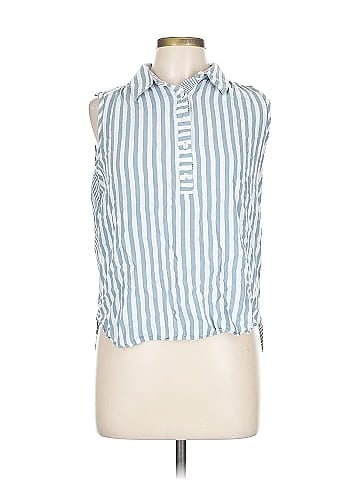 Jane and Delancey Sleeveless Button-Down Shirt (view 1)