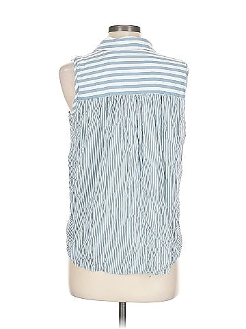 Jane and Delancey Sleeveless Button-Down Shirt (view 2)