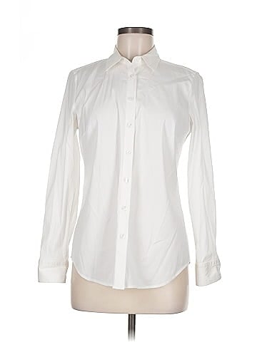 Ann Taylor Long Sleeve Button-Down Shirt (view 1)