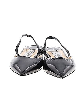 Jimmy Choo Erin Patent Leather Slingback Flats  (view 2)
