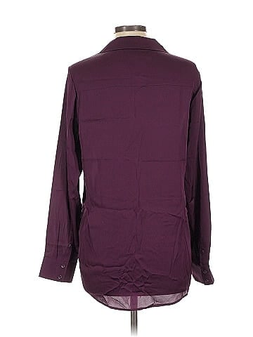 Quince Long Sleeve Silk Top (view 2)