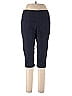 Sabrinas Tweed Blue Casual Pants Size L - photo 1