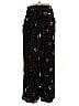 Eva Franco Floral Black Casual Pants Size 10 - photo 2