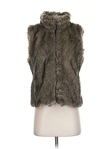 Banana Republic Faux Fur Vest (view 1)