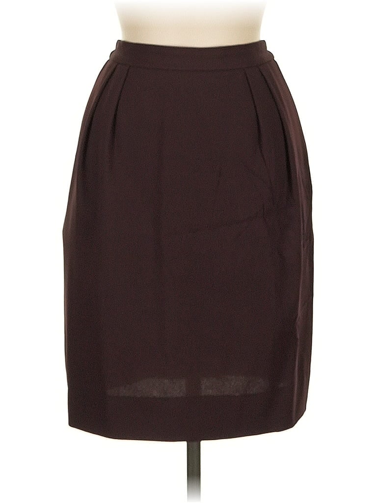 Pre-owned Unbranded Formal Skirt In Brown